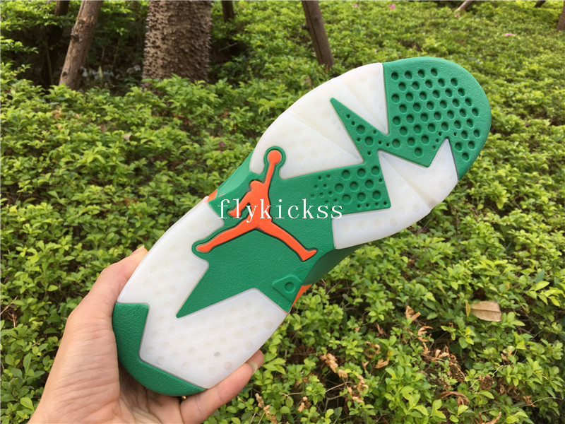 Authentic Air Jordan 6 Gatorade Green